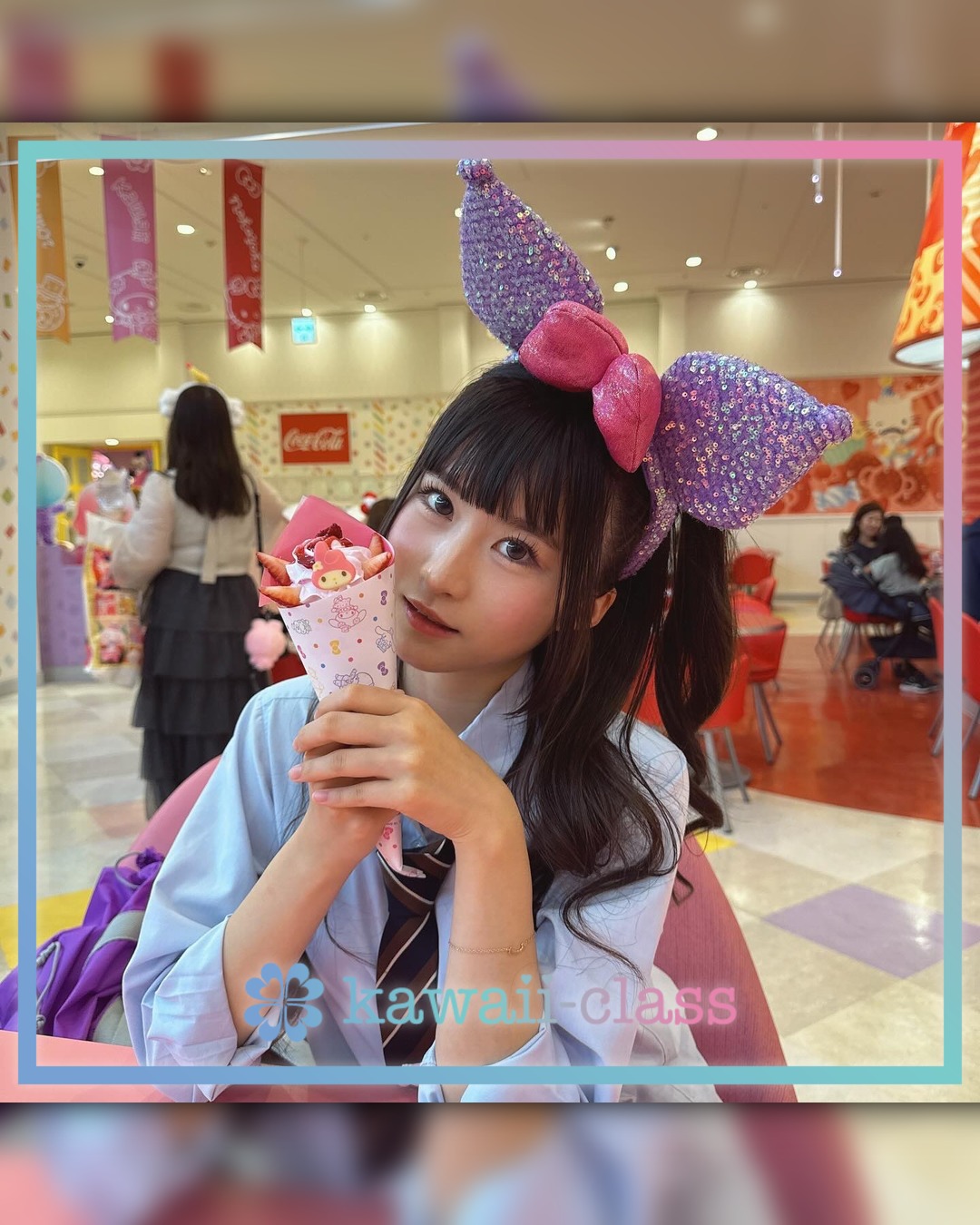 @karenrenren_ instagram post. かわいいJKの素敵な投稿を紹介