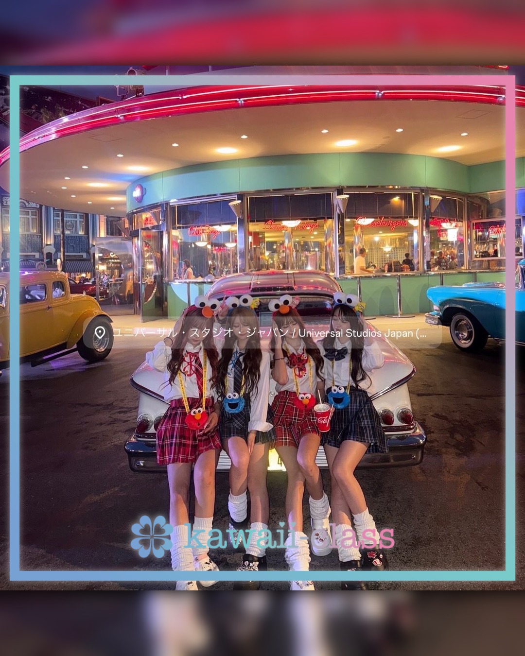 @pi_coni instagram post. かわいいJKの素敵な投稿を紹介